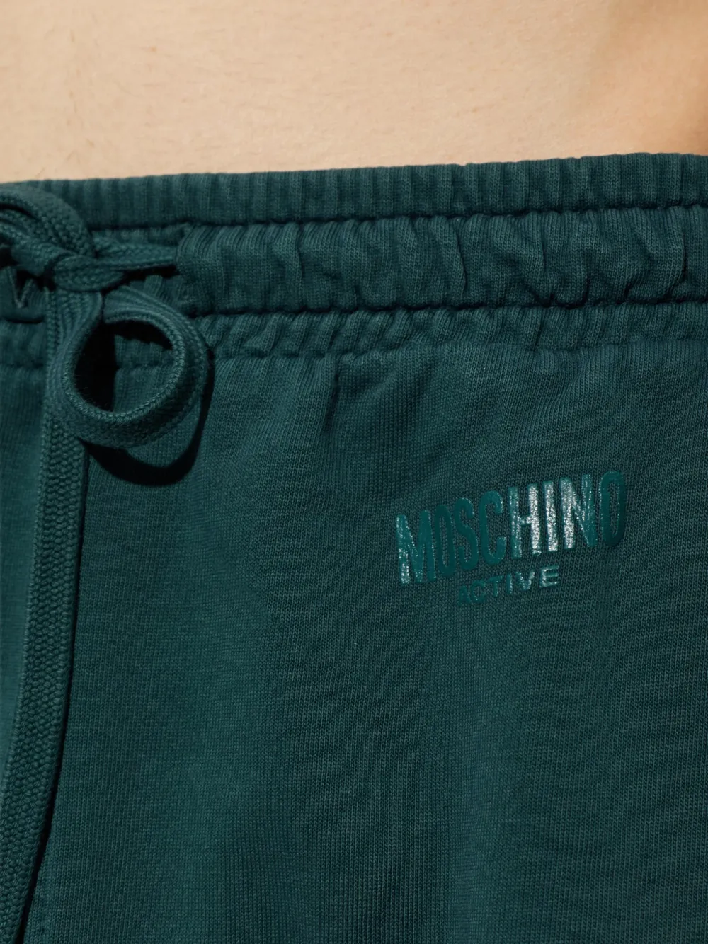 Moschino Trainingsbroek met logoband Groen