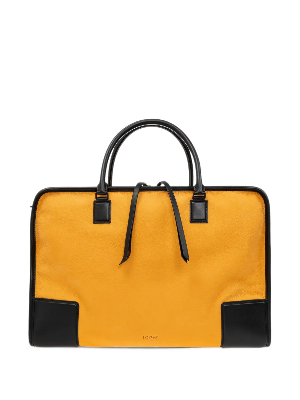 LOEWE Amazona 180 duffle in nubuck - Arancione
