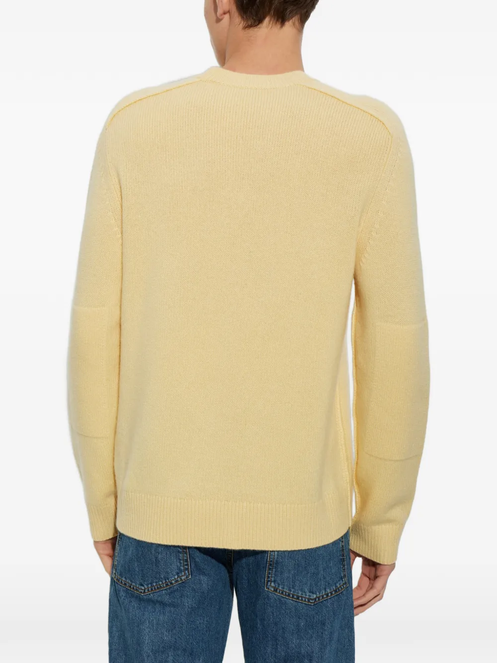 Burberry cashmere sweater Geel