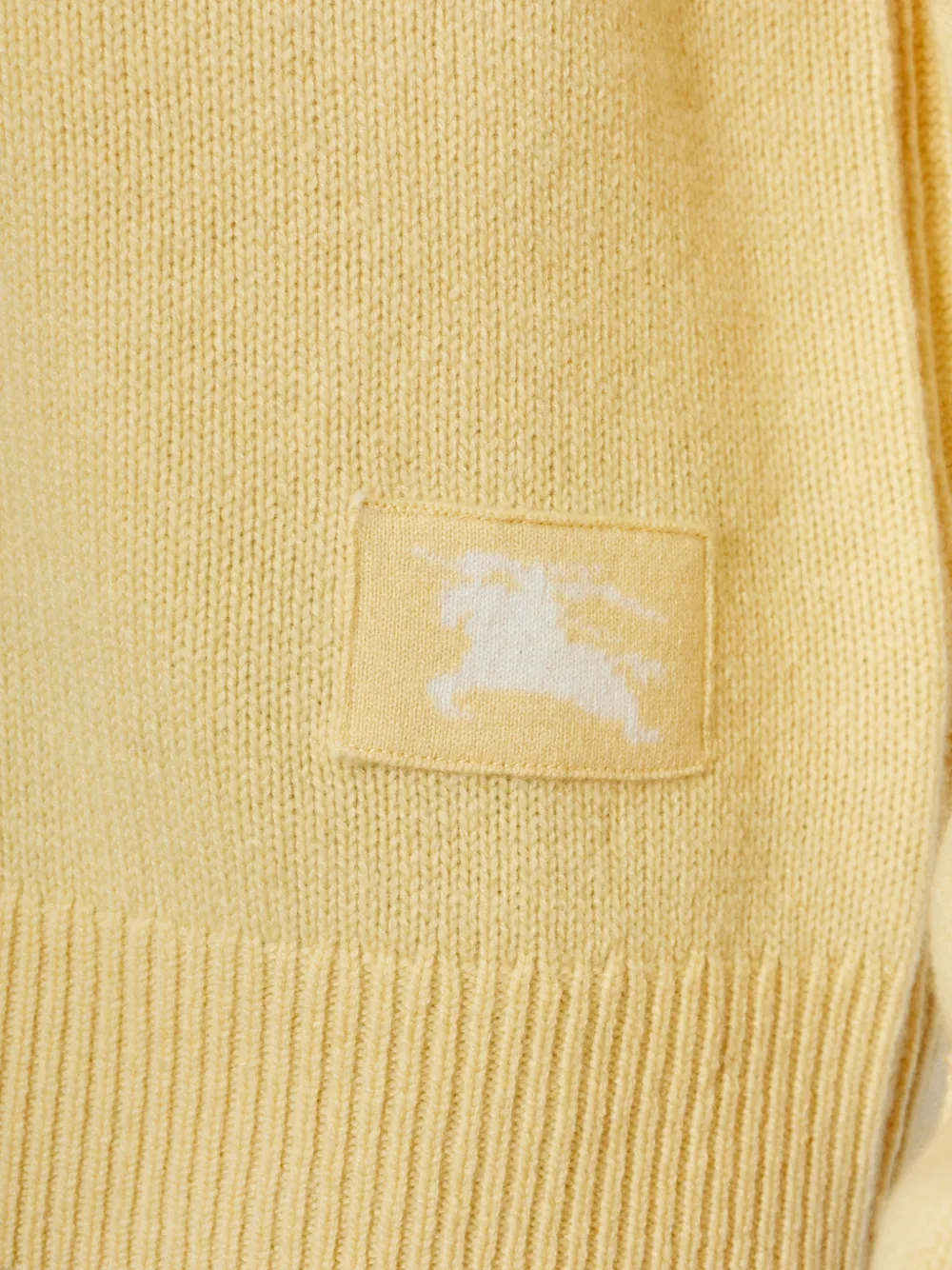 Burberry cashmere sweater Geel