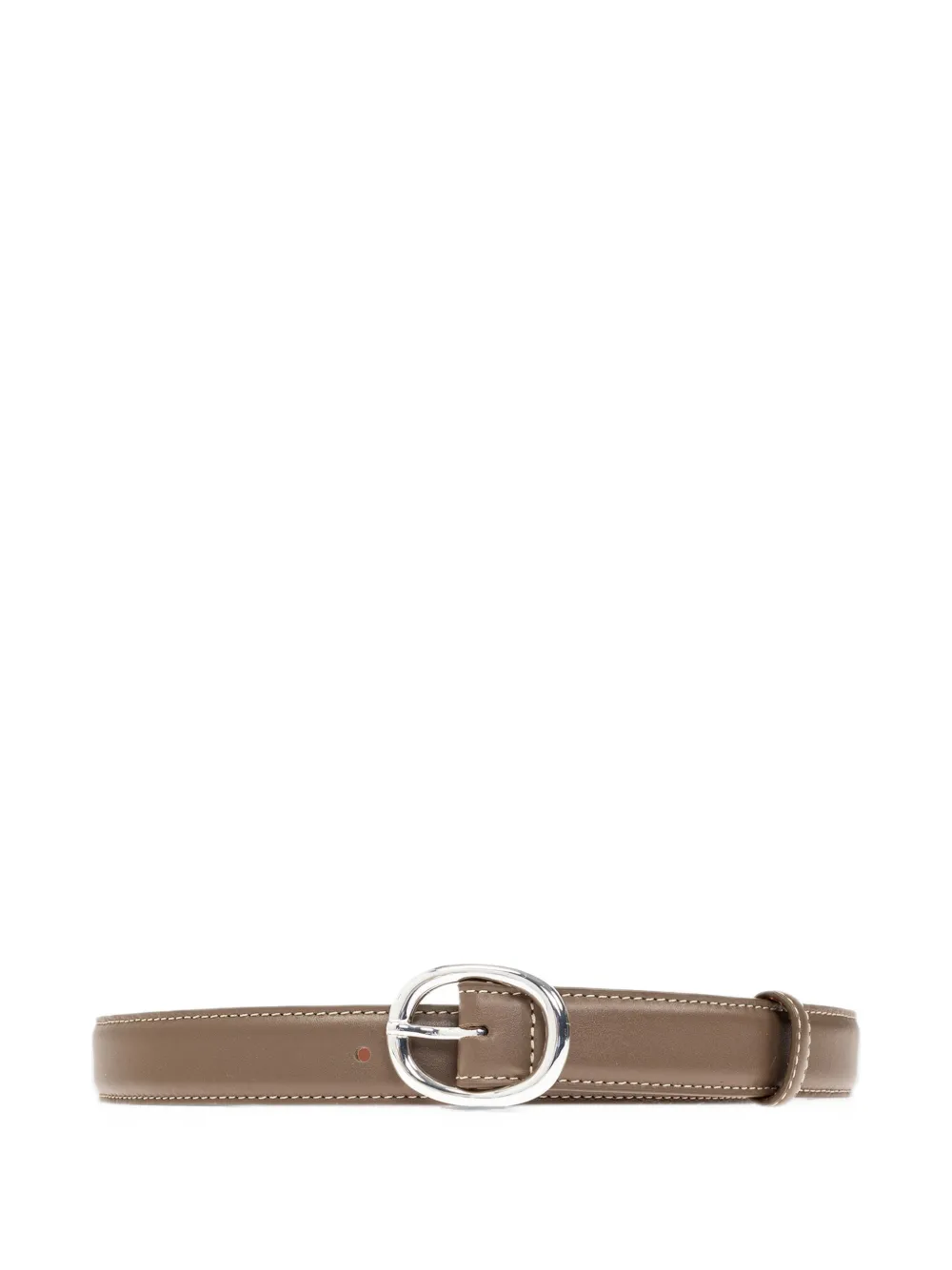 Lié Studio The Wyatt Wide leather belt - Marrone