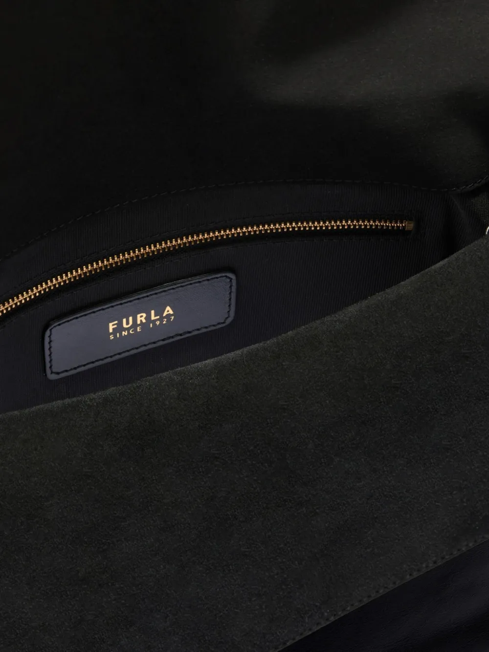 Furla Domus shoulder bag M Zwart