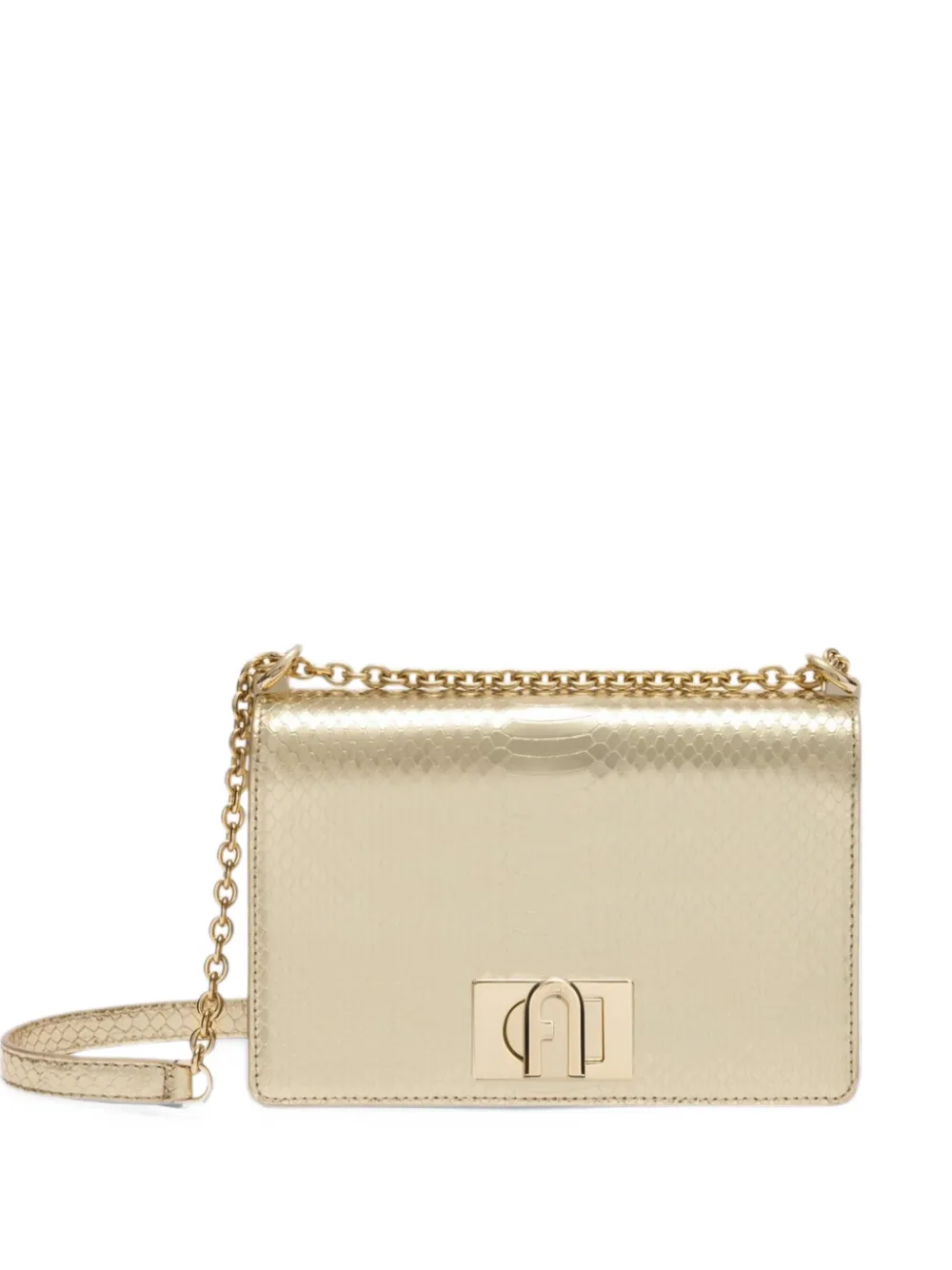 Furla 1927 crossbody mini bag Goud