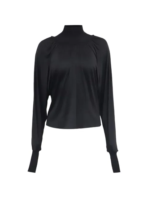 A.L.C. mock-neck Dolman-sleeve blouse