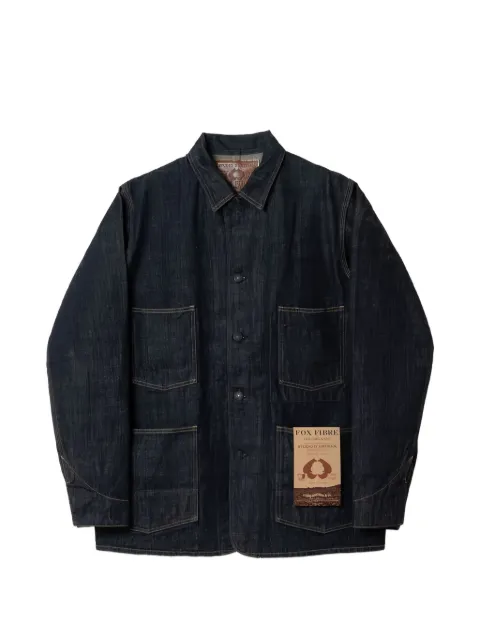 studio d'artisan  Fox denim coverall jacket