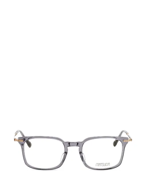 Matsuda M2077 square-frame glasses