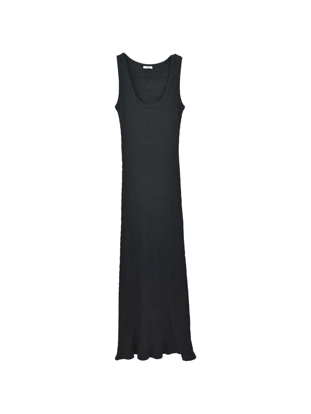 Miu Miu Pre-Owned 2018 ribbed tank dress - Nero
