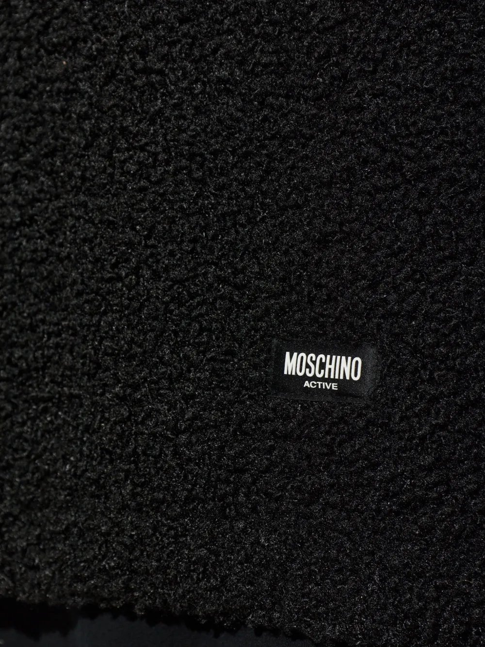 Moschino half-zip sweatshirt Zwart