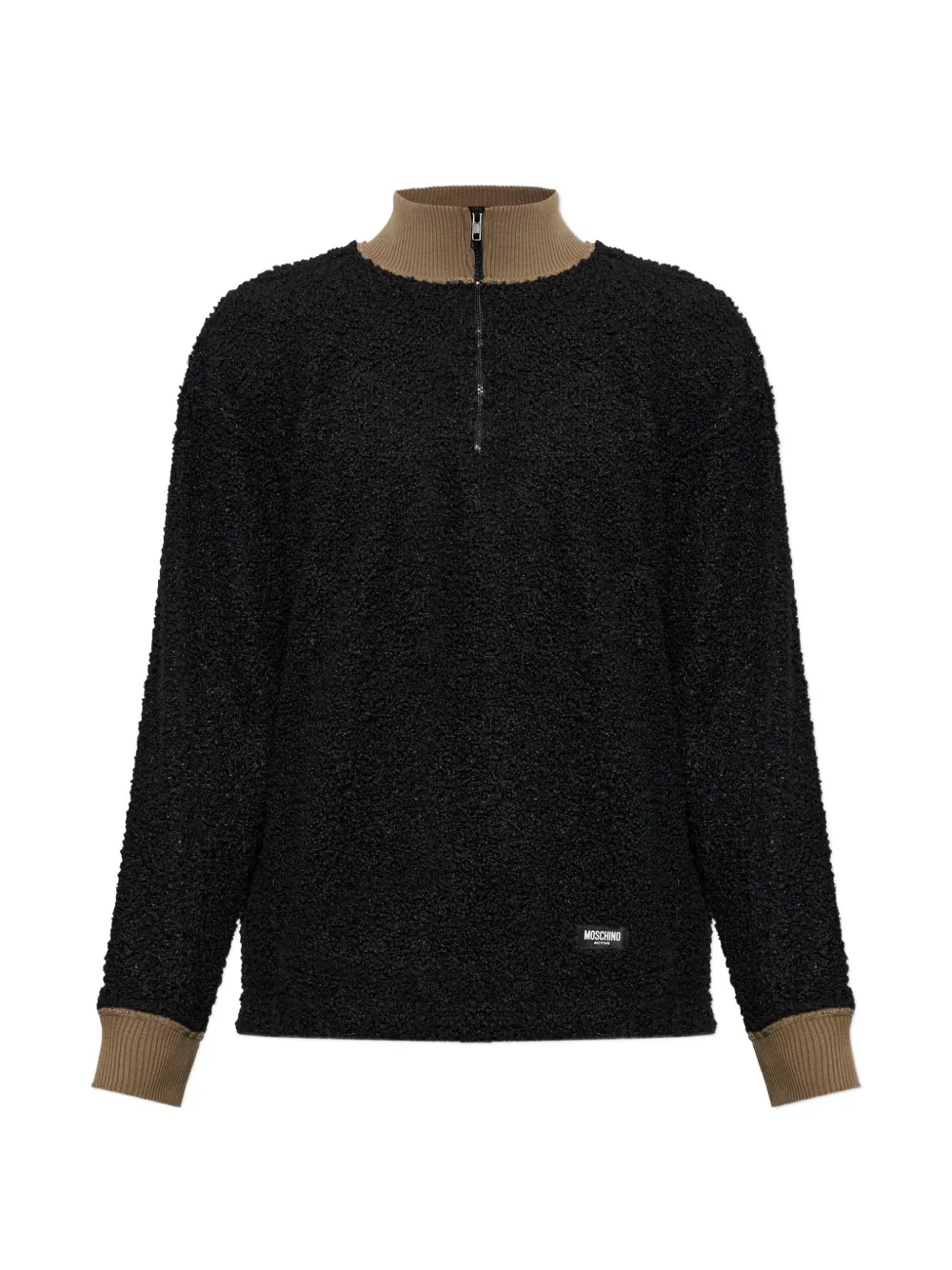 Moschino half-zip sweatshirt - Nero