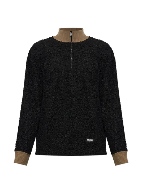 Moschino half-zip sweatshirt