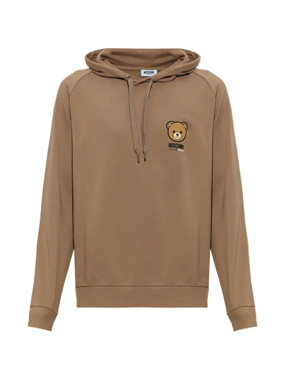 Moschino Teddy Bear patch hoodie Bruin