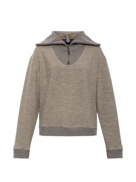 Sease Aral zip-neck sweater