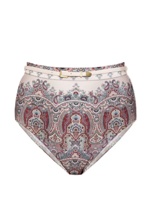 ZIMMERMANN Fairlight high waist bikini pants