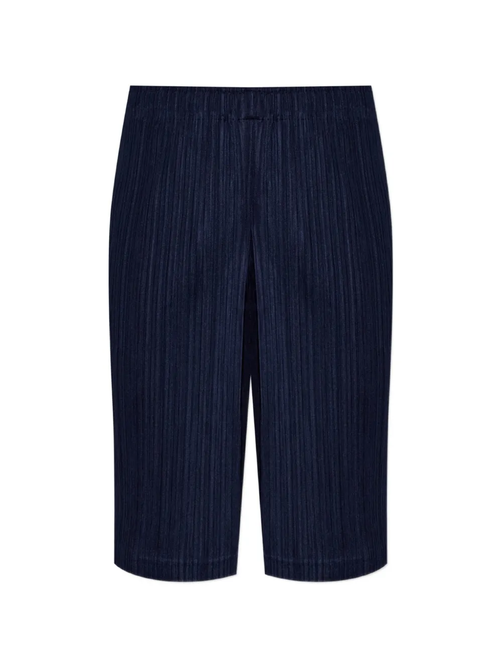 Pleats Please Issey Miyake pleated shorts - Bleu