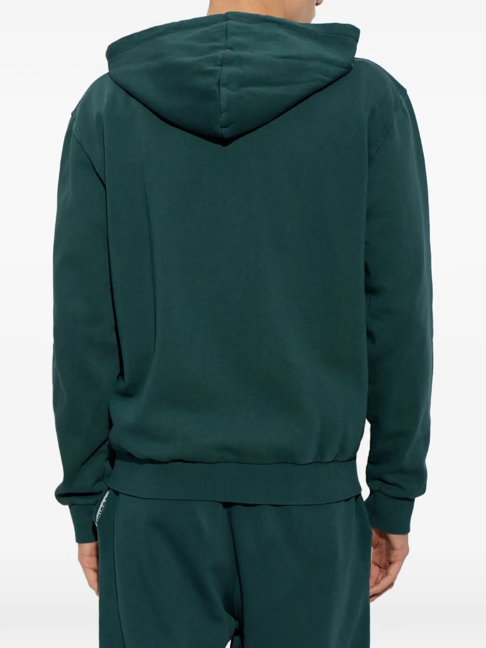 Moschino Hoodie met logoband Groen