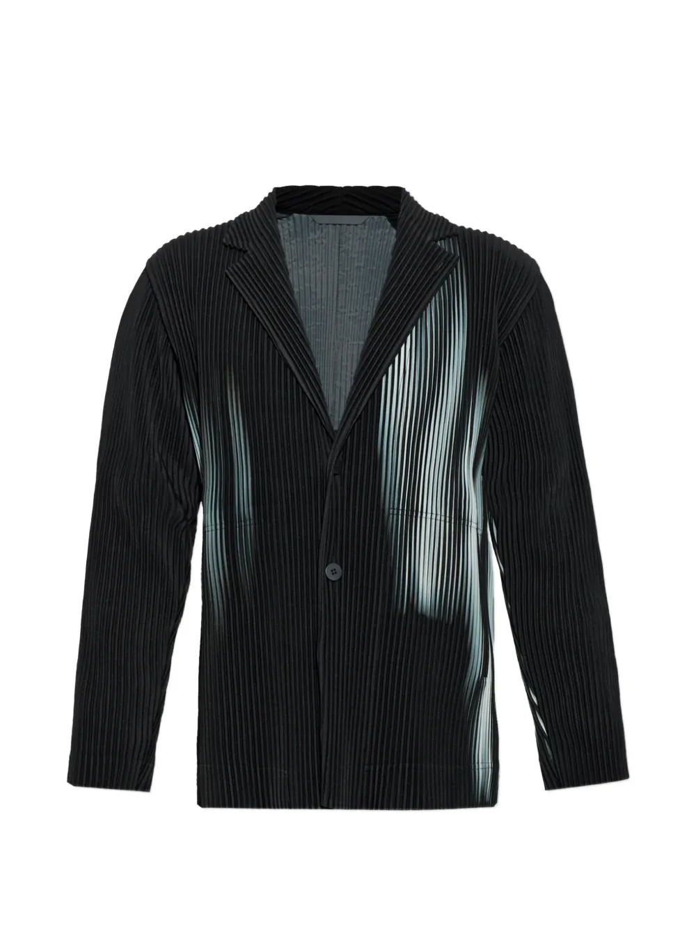 Homme Plissé Issey Miyake In The Shadow pleated jacket - Nero