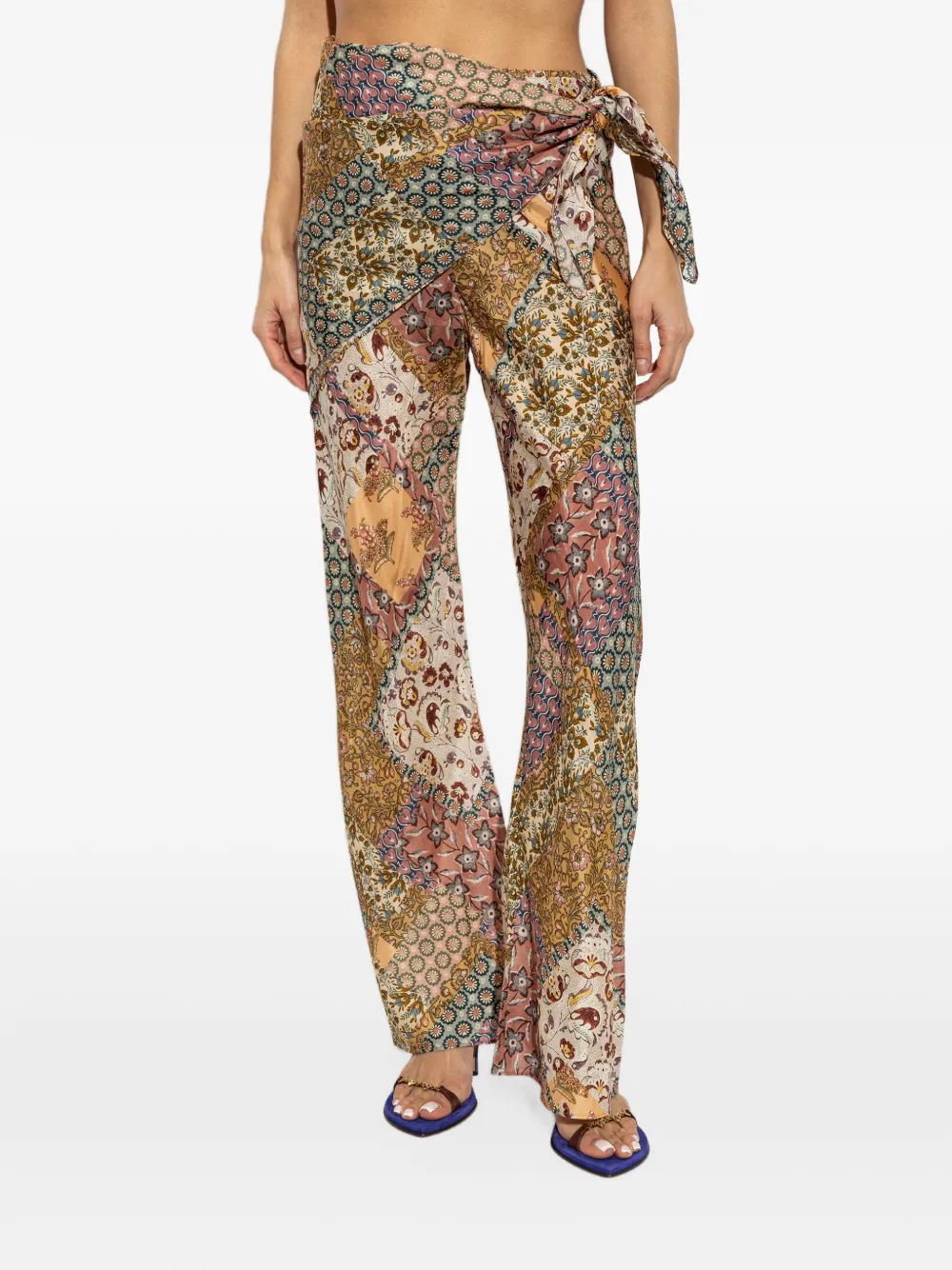 ZIMMERMANN Fairlight Bias pants Beige