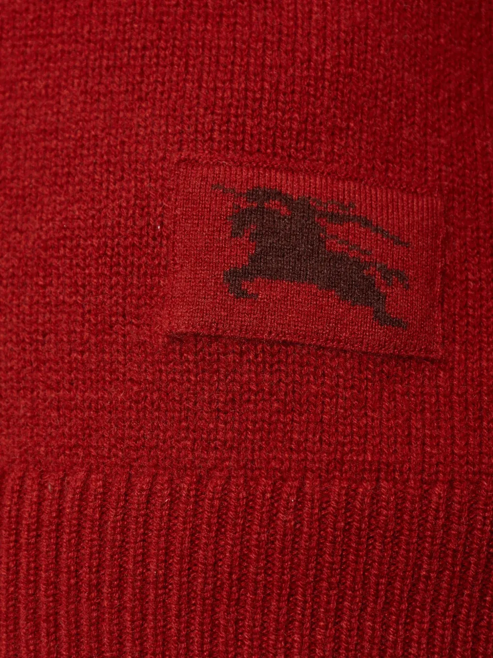 Burberry cashmere sweater Rood