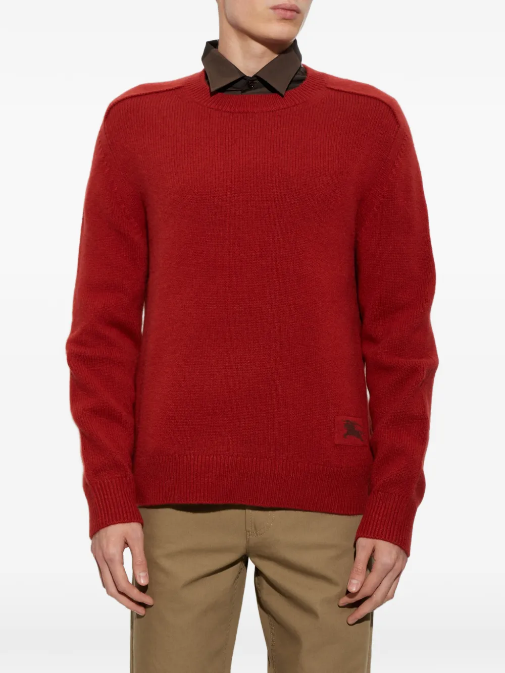Burberry cashmere sweater Rood