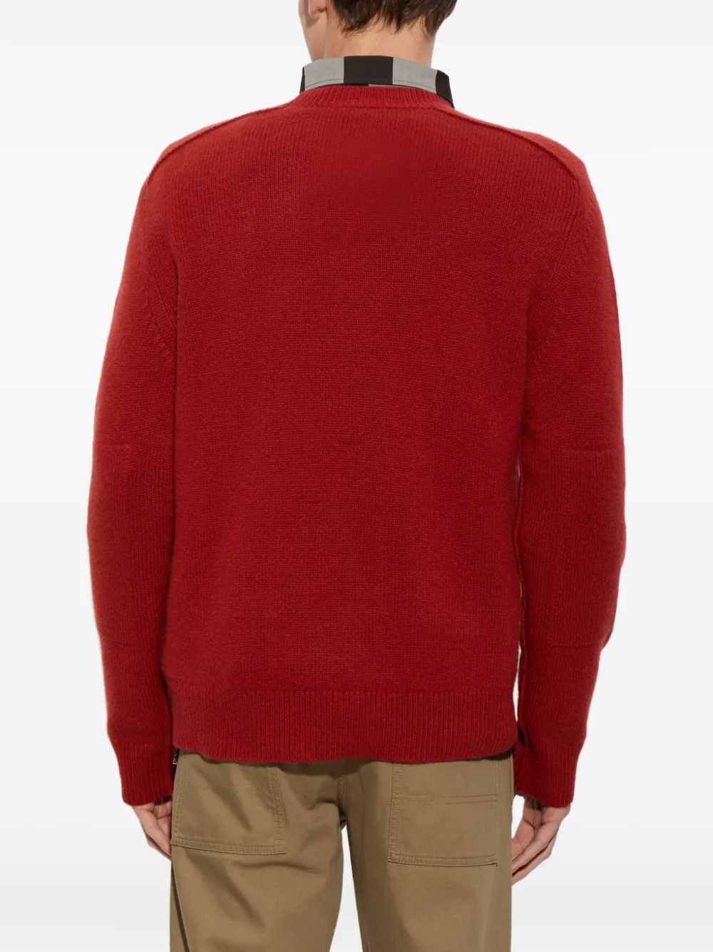 Burberry cashmere sweater Rood
