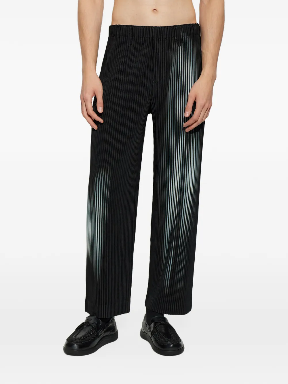 Homme Plissé Issey Miyake Plooibroek met grafische print Zwart