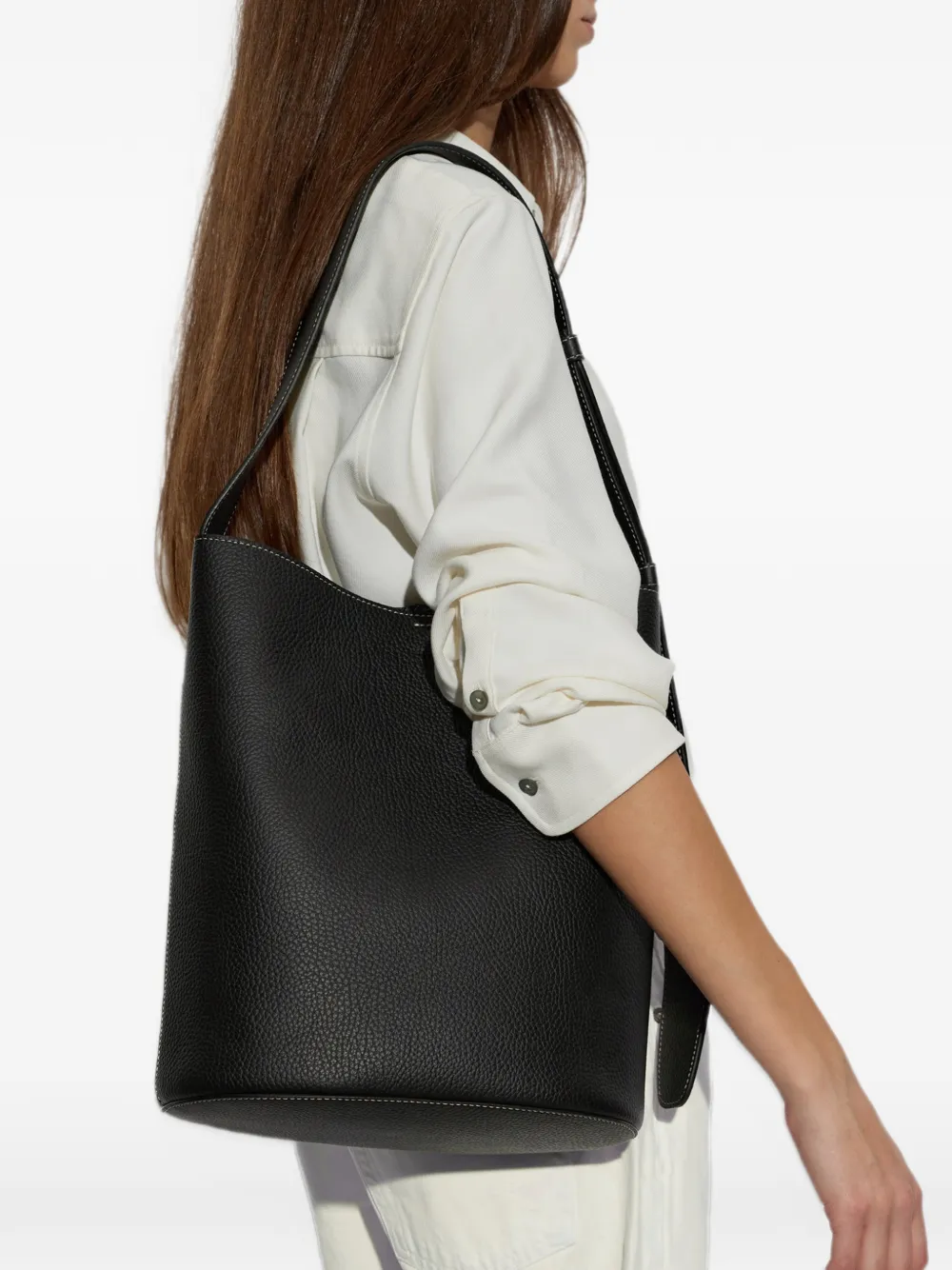 Lié Studio The Norma bucket bag - Nero