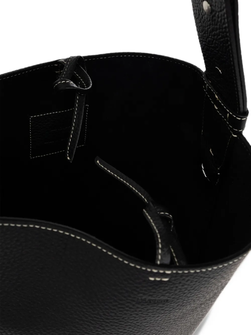 Lié Studio The Norma bucket bag Zwart