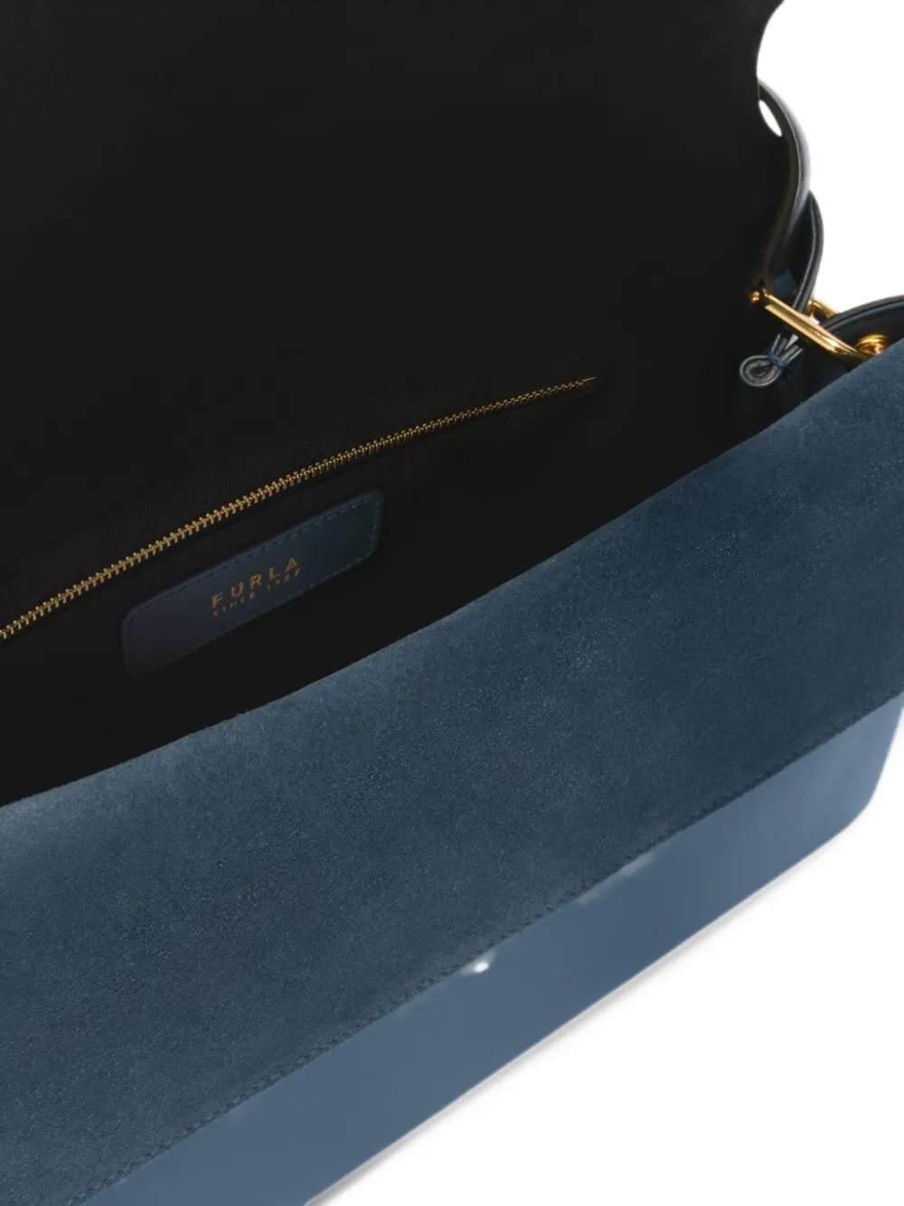 Furla Domus shoulder bag M Blauw