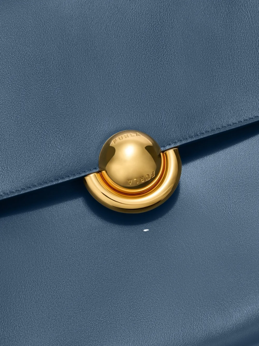Furla Domus shoulder bag M Blauw