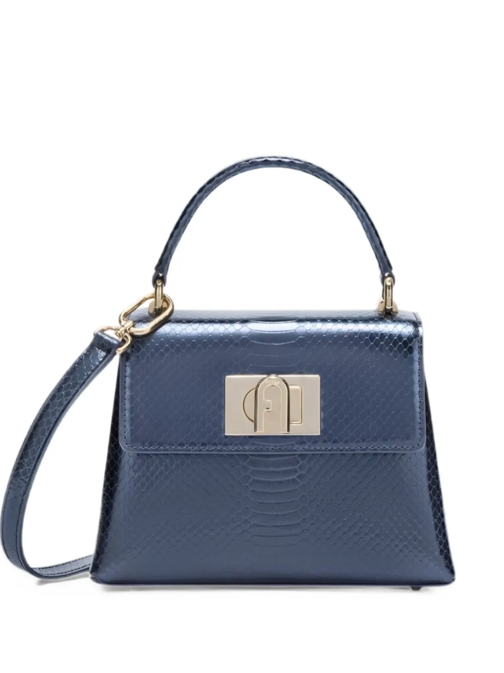 Furla 1927 top-handle mini bag Blauw