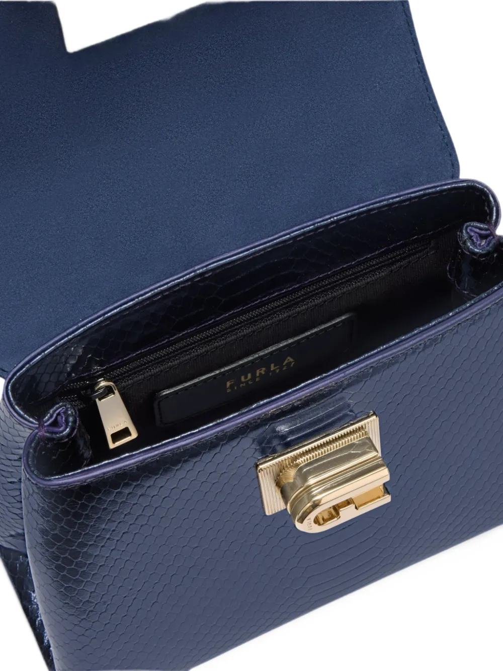 Furla 1927 top-handle mini bag Blauw