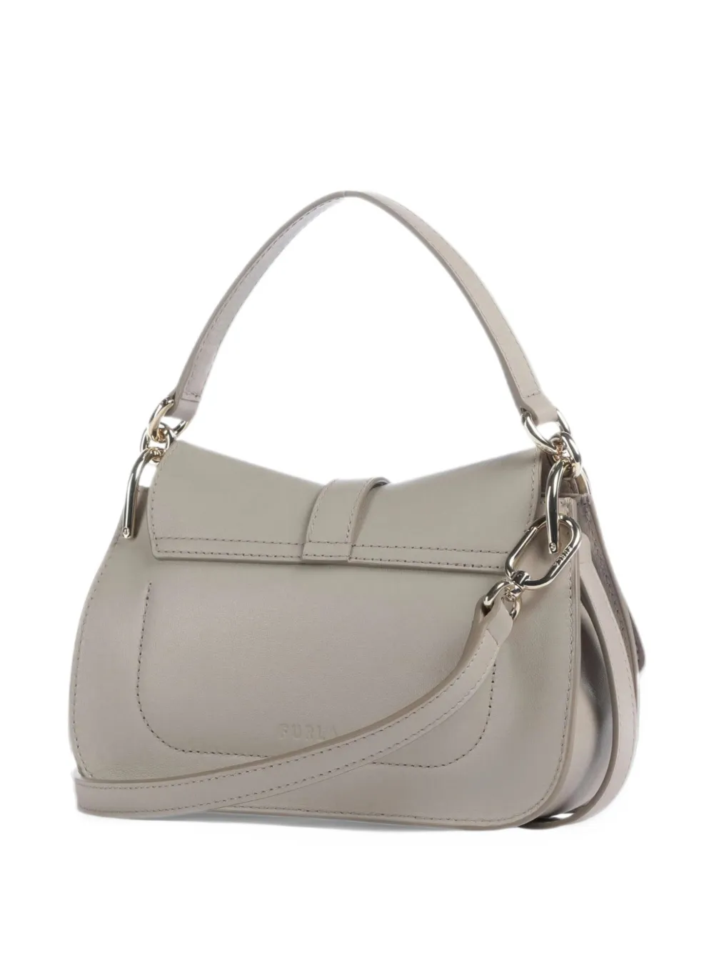 Furla Flow top handle mini Beige