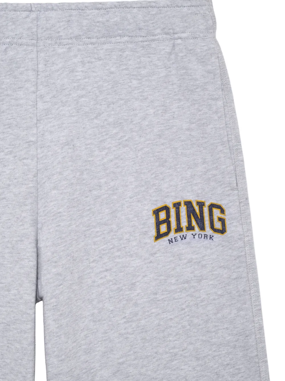 ANINE BING Kacey logo-print track pants Grijs