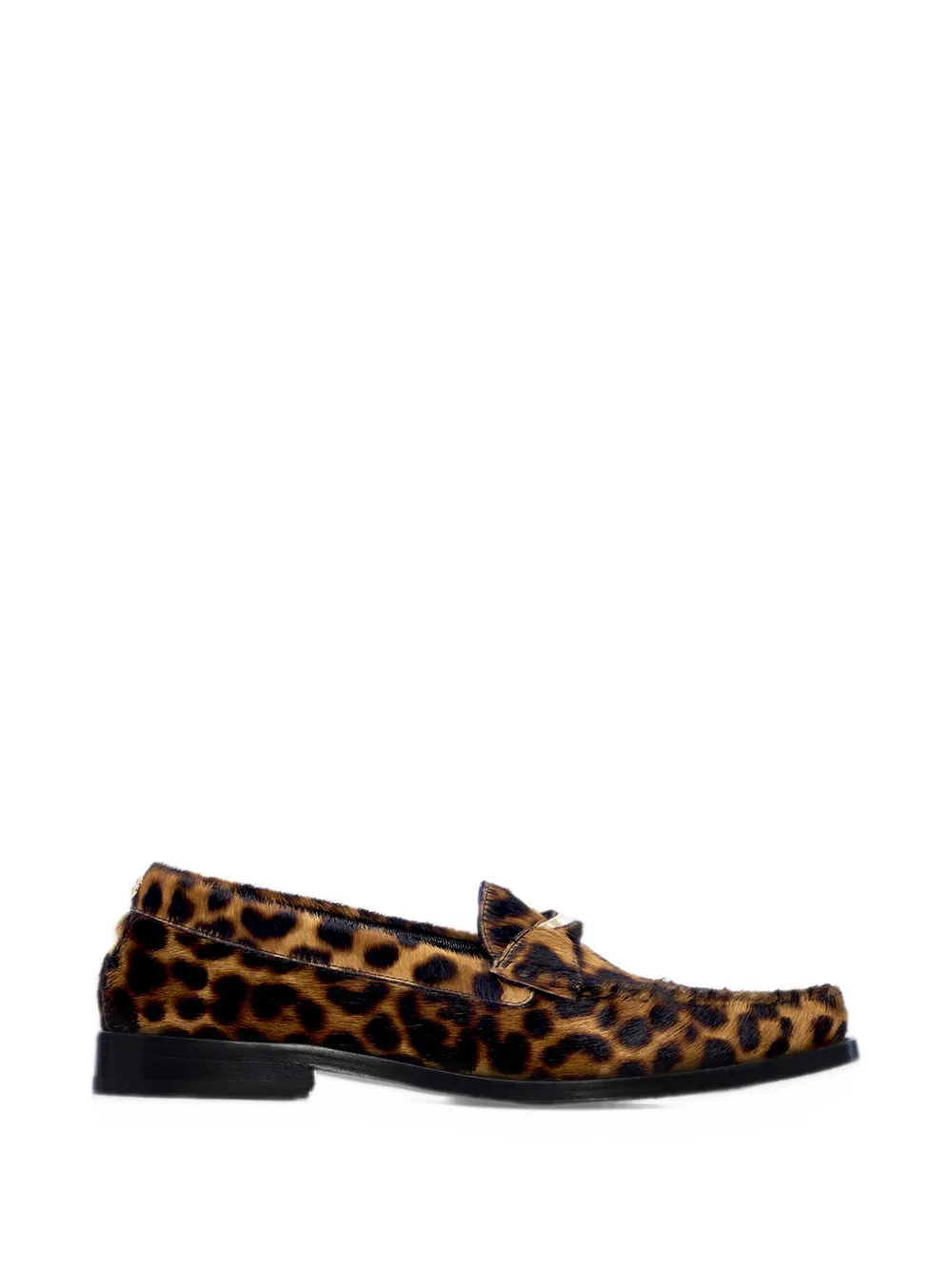 ANINE BING Amoc loafers pony hair - Marrone