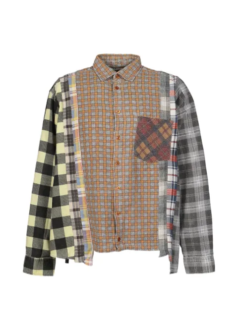 Needles 7 Cuts patchwork shirt
