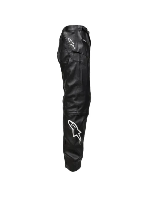 Alpinestars 2.0 Neo Bat logo-print leather trousers