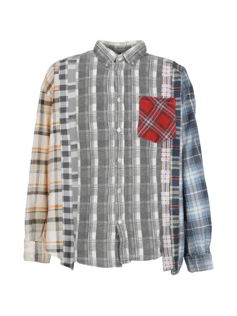 Needles patchwork fannel shirt