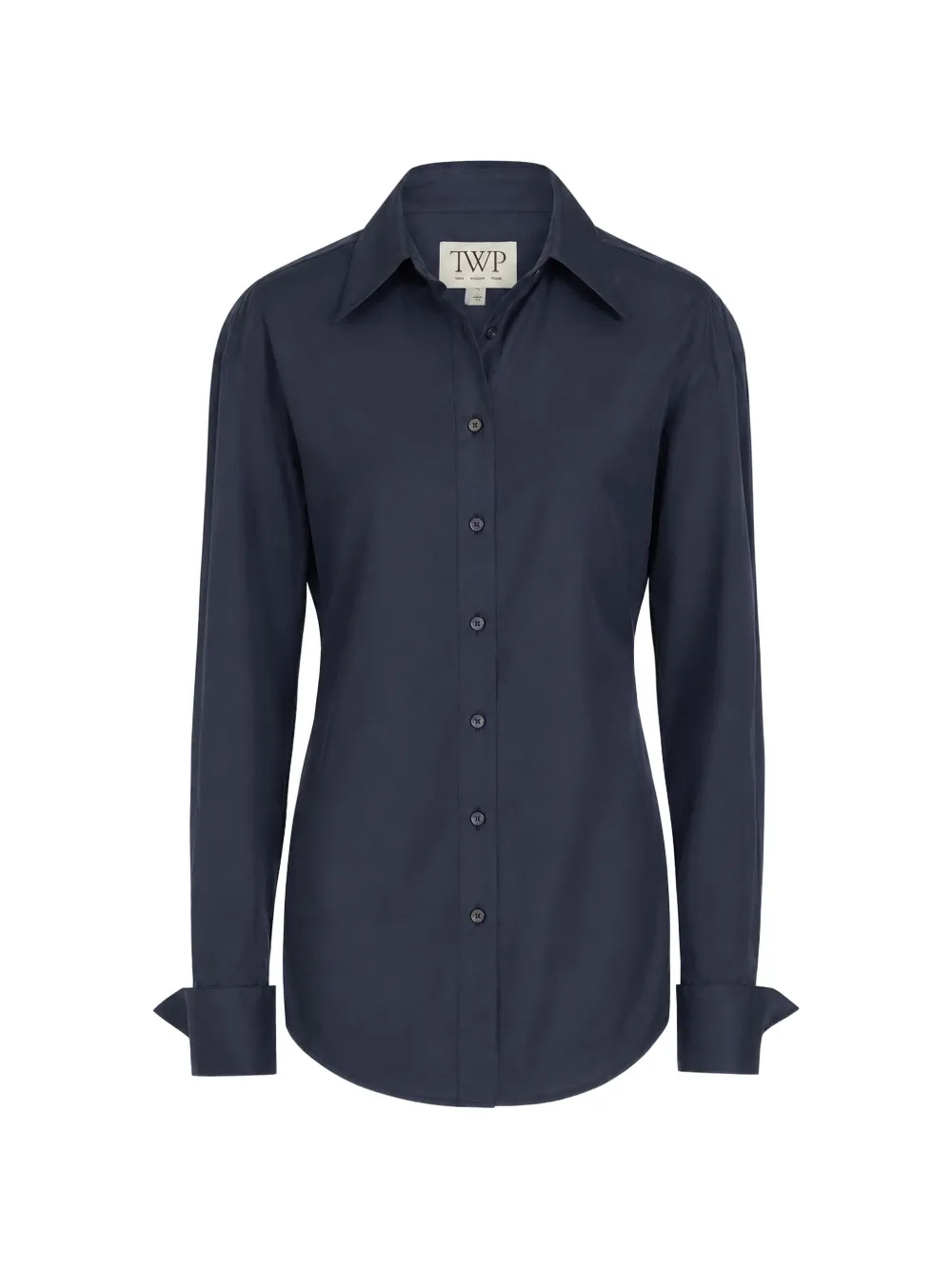 TWP The Night We Met cotton shirt - Blue