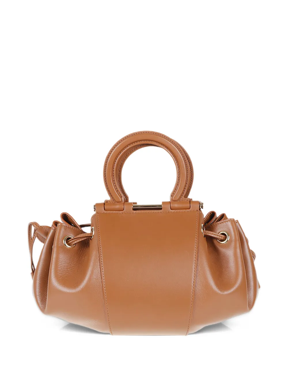 Ferragamo Gancini bucket bag Bruin