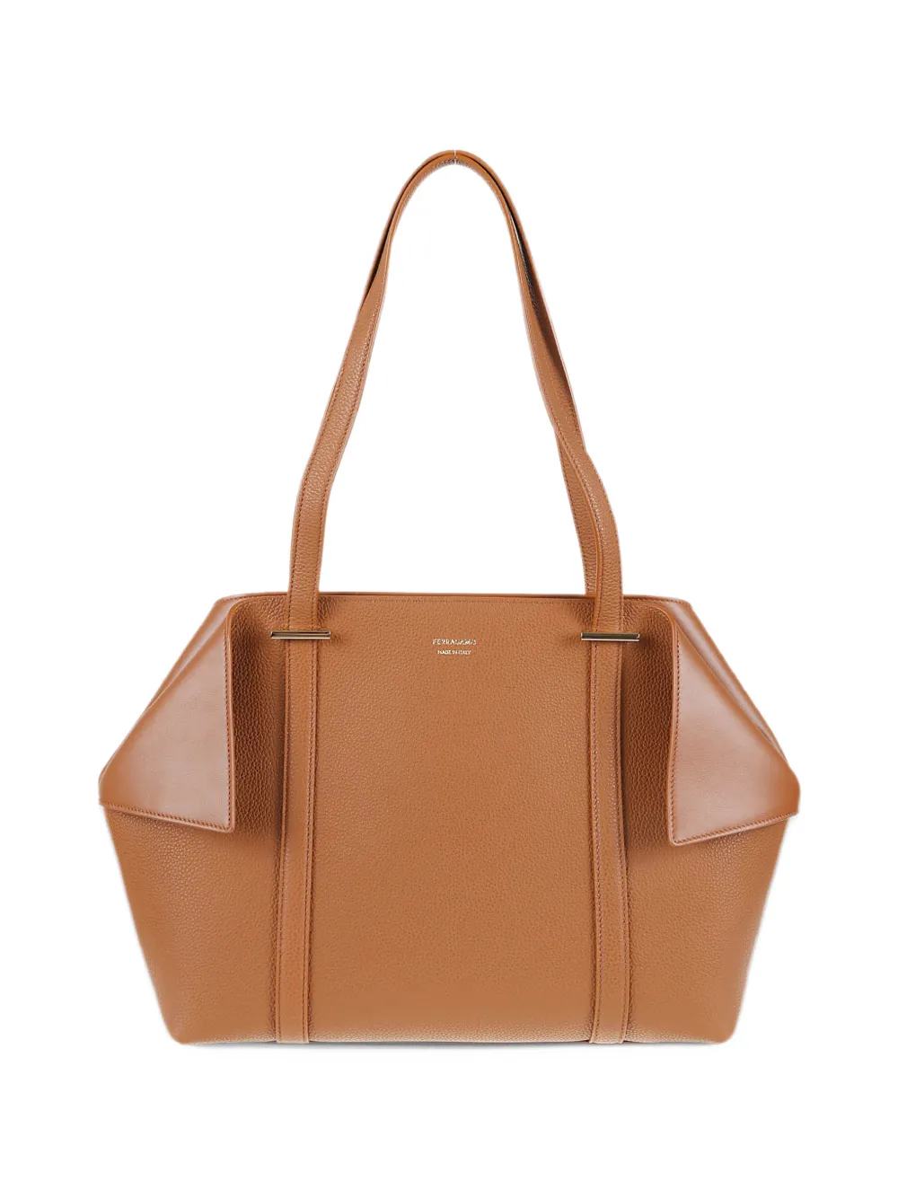 Ferragamo Folded tote bag (M) Bruin