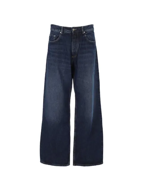 ICON DENIM Will faded wide-leg jeans