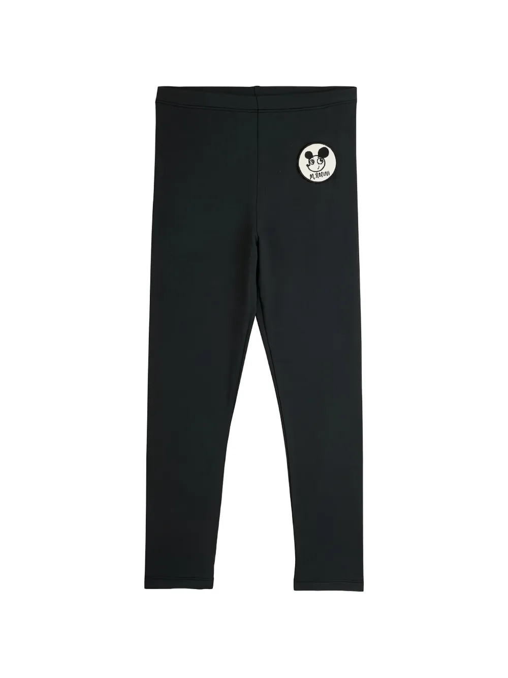 Mini Rodini Ritzratz logo-patch trousers Zwart