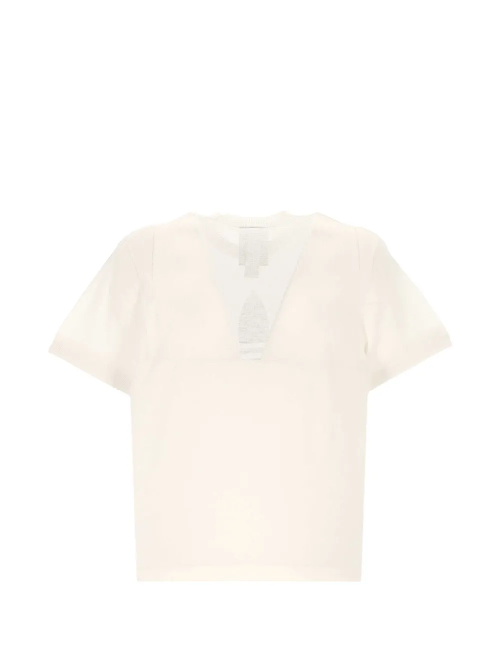 adidas x Wales Bonner logo-print knitted T-shirt Wit