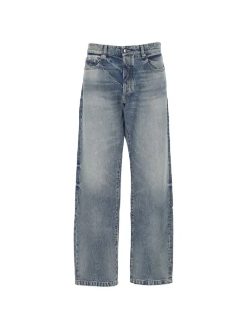 ICON DENIM faded straight-leg jeans