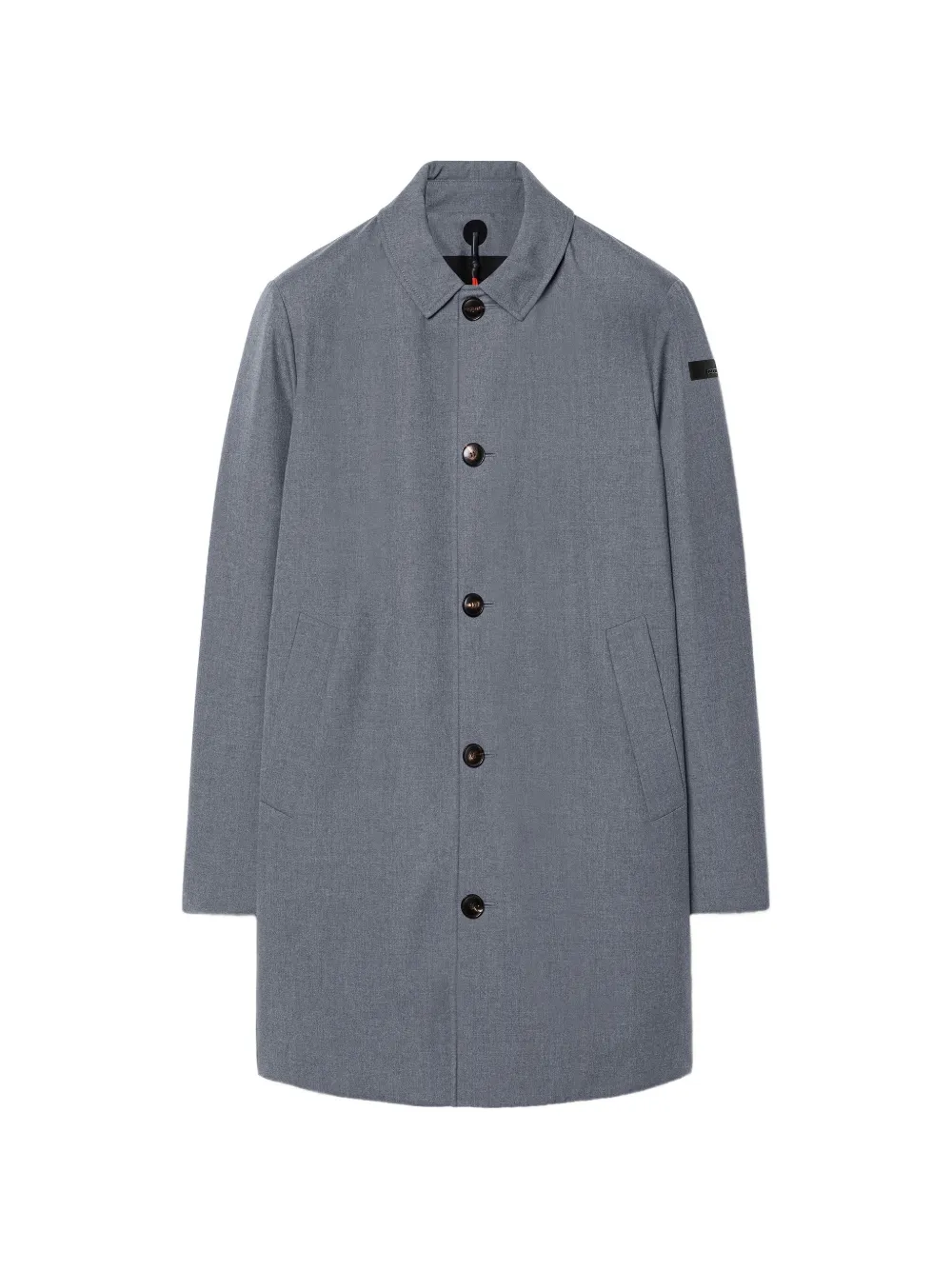 RRD single-breasted logo-patch jacket - Gris RRD single-breasted logo-patch jacket - Gris