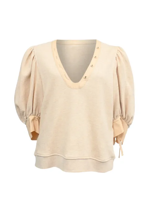 Ulla Johnson Pia puffed-sleeve blouse