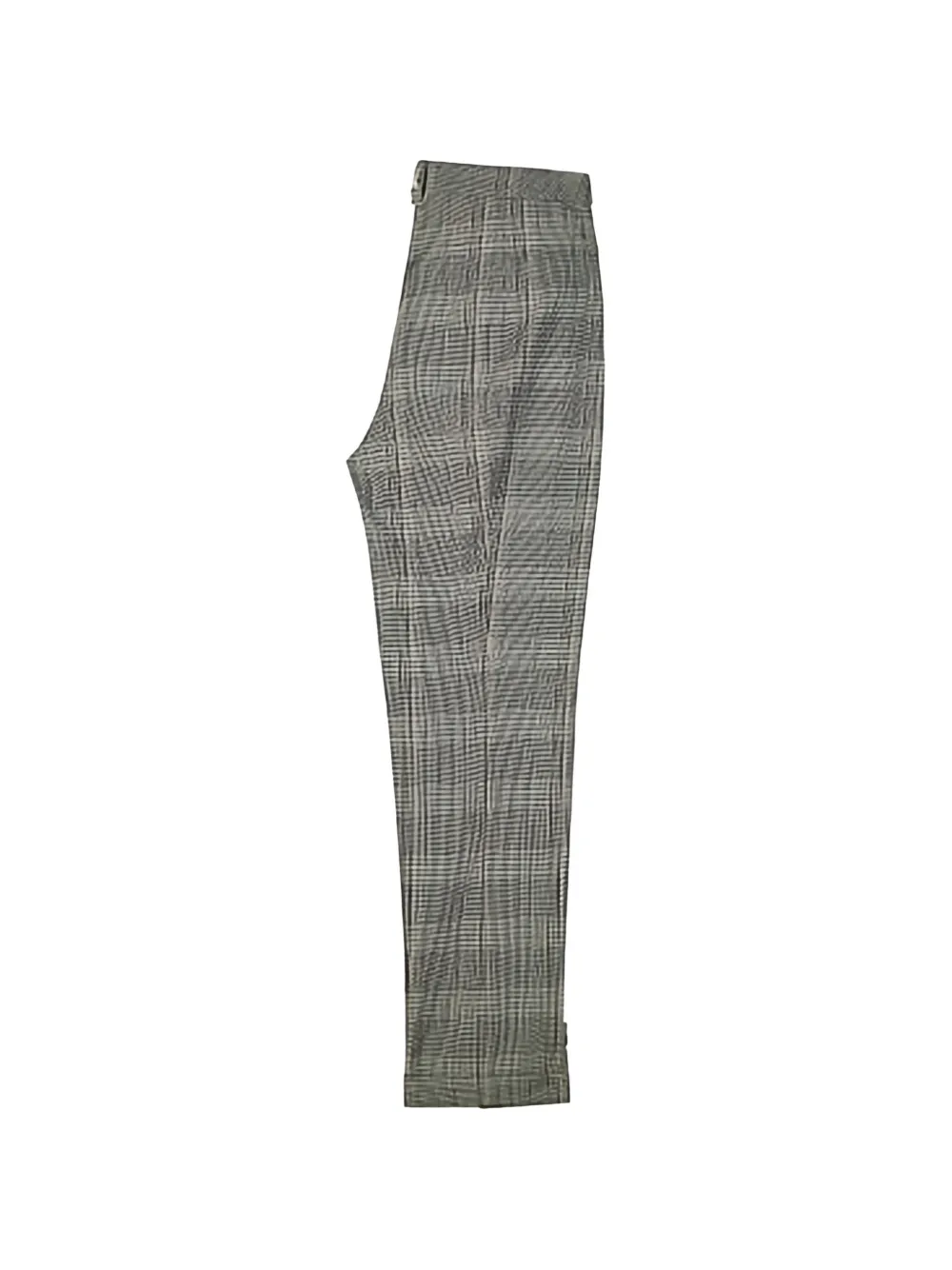 Patrizia Pepe Prince of Wales check zipped trousers Grijs
