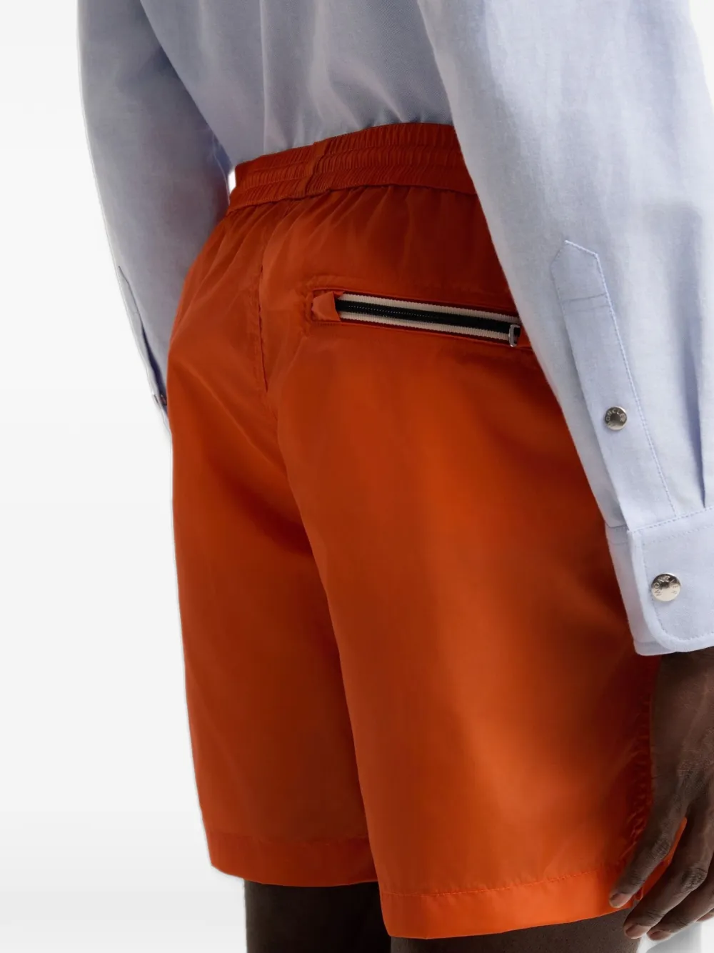 Moncler logo swim shorts Oranje