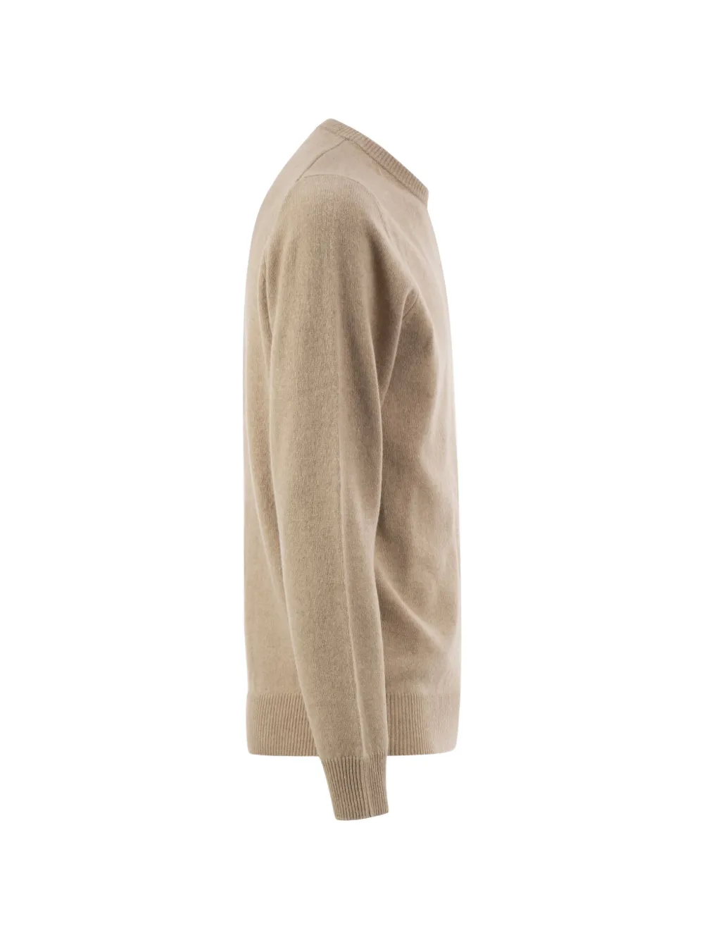 MC2 Saint Barth beige Regent lambswool crewneck sweater