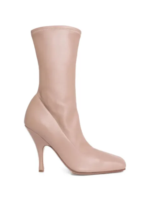 GIABORGHINI botines Loulou con puntera cuadrada